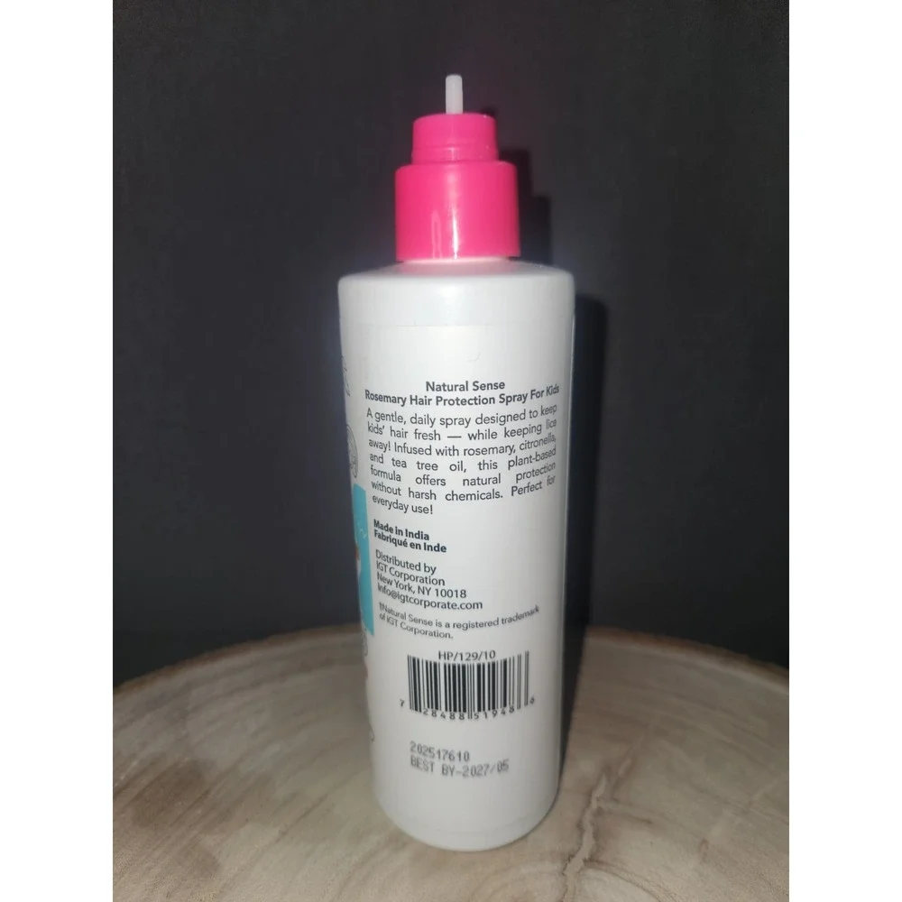 Kids Rosemary Hair Protection Spray | 8oz with‎ Rosemary/Tea Tree Oil~NEW NO LID